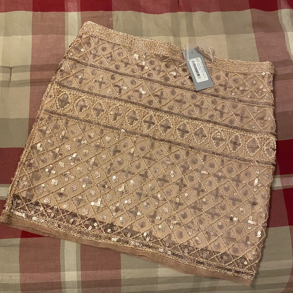 Sequin skirt